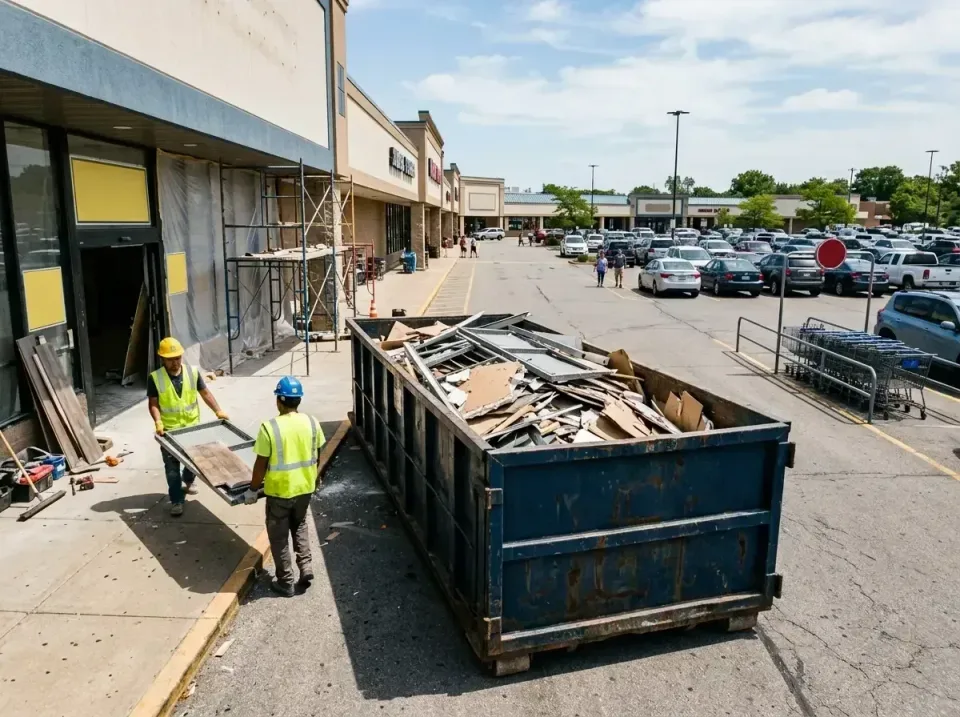 retail-store-renovation-debris-003 — frequently asked questions, Roll-off Dumpster Rentals in Edwards AFB, CA